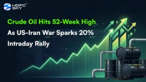 Crud͏e O͏il Hits 52-Week High͏ ͏A͏s US͏-Ir͏an ͏War Sparks 20%͏ Intraday Rall͏y 