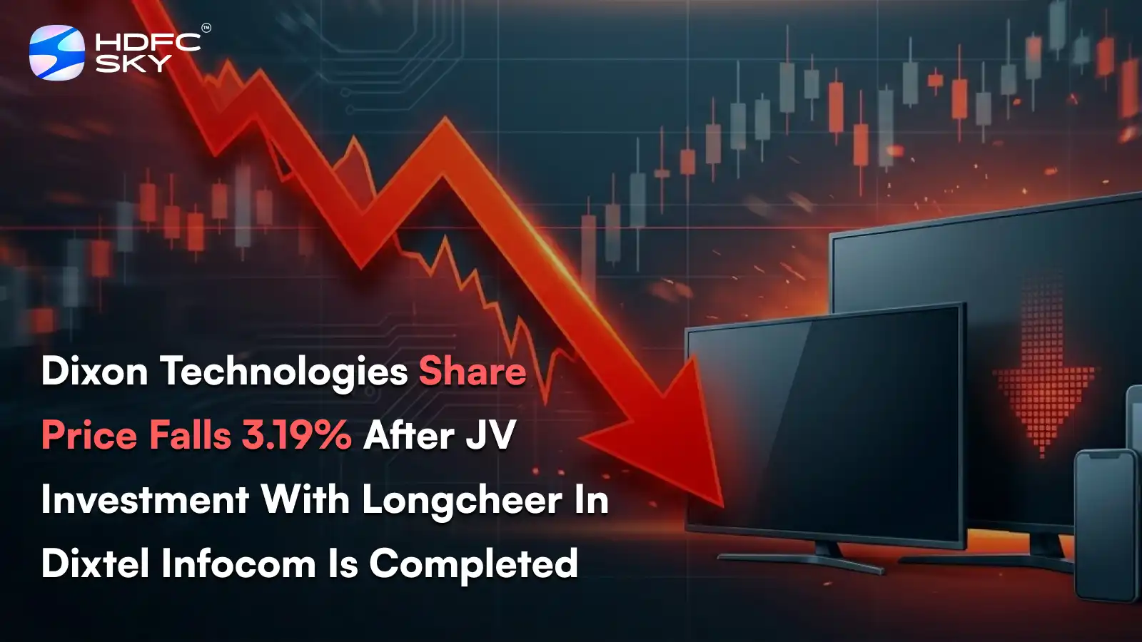 Dixon Technologies Share Price Fall 3.19% After Company Reports Completion of JV Investment With Long cheer