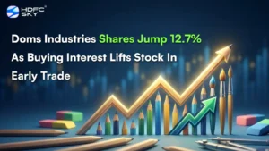 Doms Industries Share Price Jump 12.7% As Buying Interest Lifts Stock In Early Trade