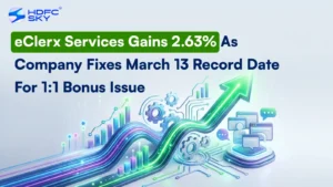 eClerx Services Gains 2.63% After Company Fixes March 13 As Record Date For 1:1 Bonus Issue