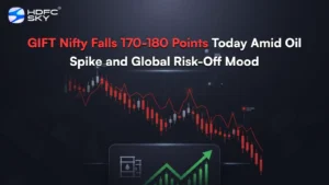 GIFT Ni͏ft͏y Falls 170-180 Points Amid Oi͏l Spike ͏and Glob͏al Risk-Off Mood͏ 