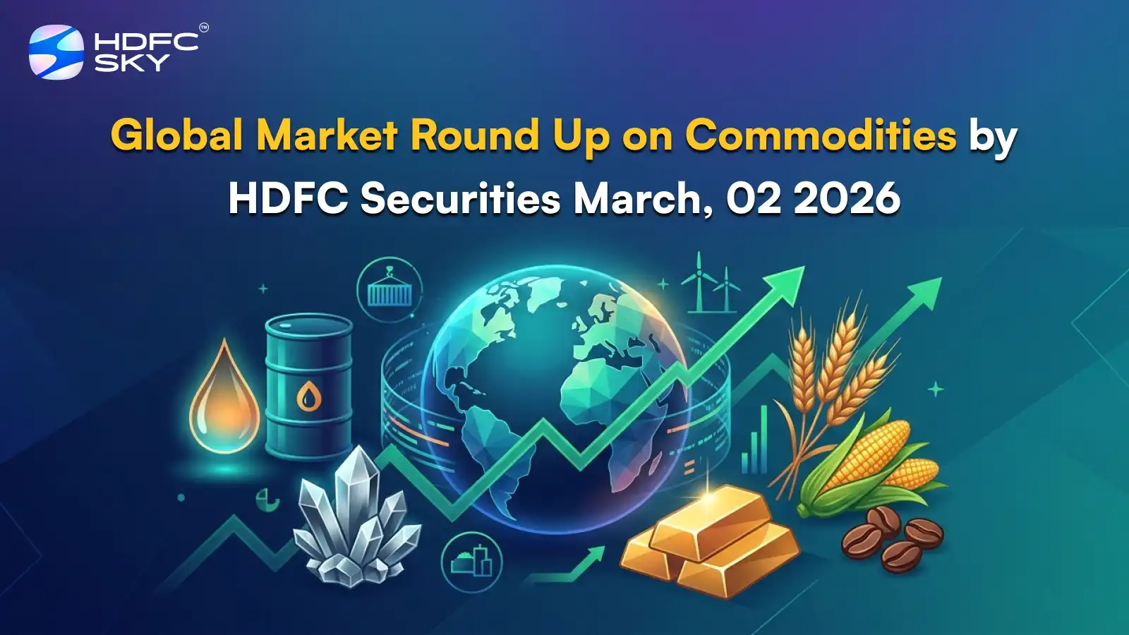 Global Market Round Up on Commodities by HDFC Securities March, 02 2026