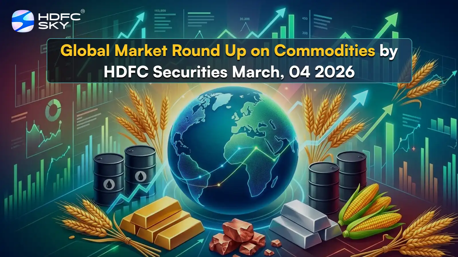 Global Market Round Up on Commodities by HDFC Securities March, 04 2026
