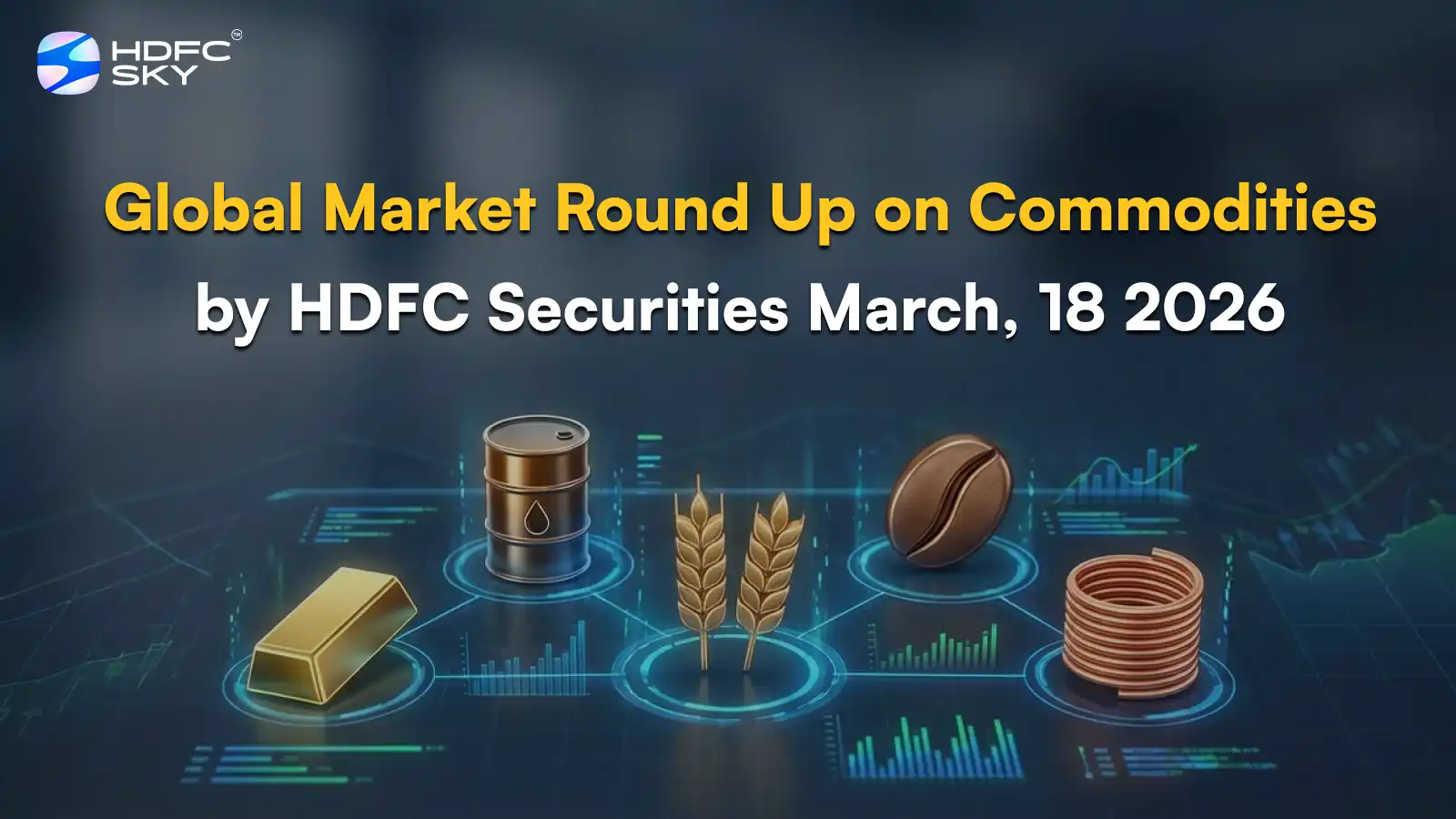 Global Market Round Up on Commodities by HDFC Securities March, 18 2026