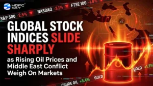 Global Stock Indices Slide Sharply as Rising Oil Prices and Middle East Conflict Weigh On Markets