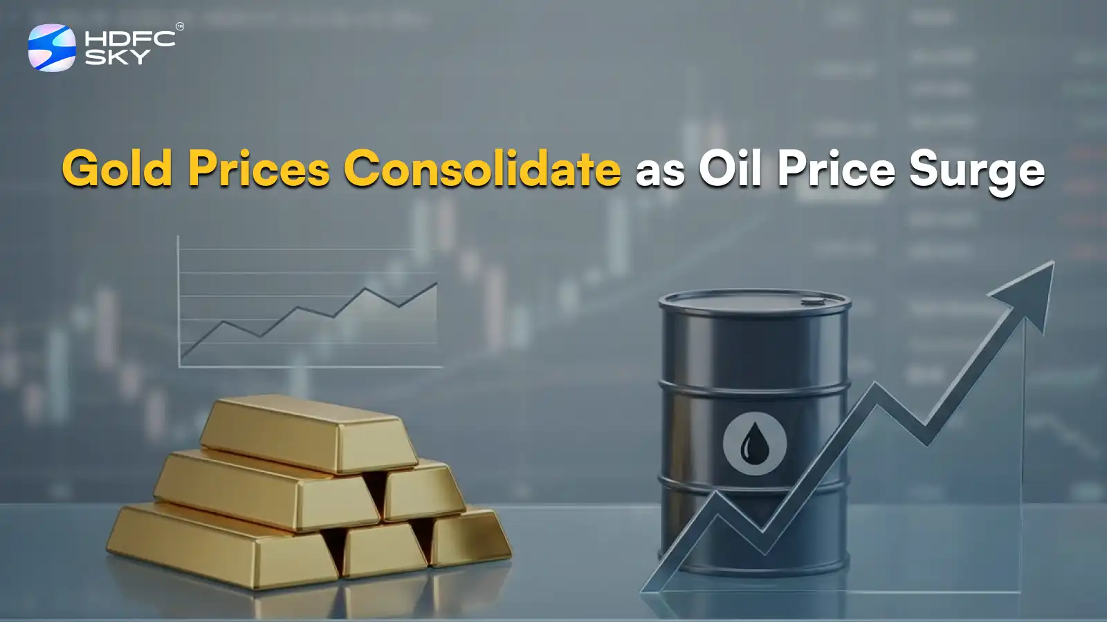 Gold Prices Consolidate as Oil Price Surge