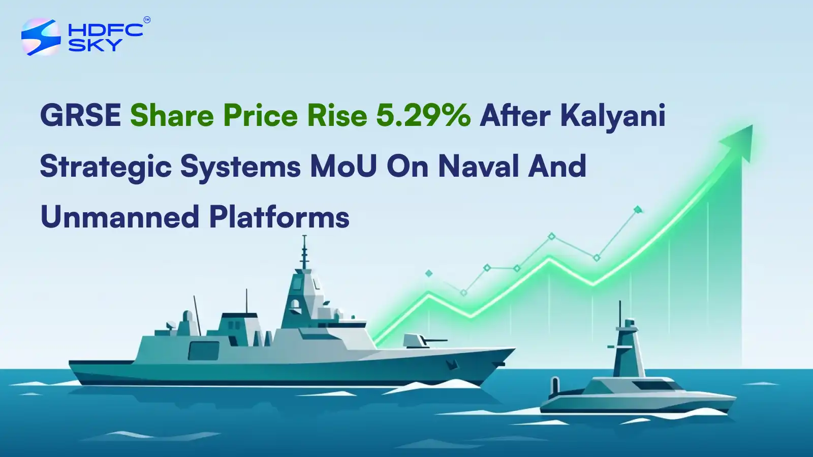GRSE Share Price Rise 5.29% After Kalyani Strategic Systems MoU On Naval And Unmanned Platforms