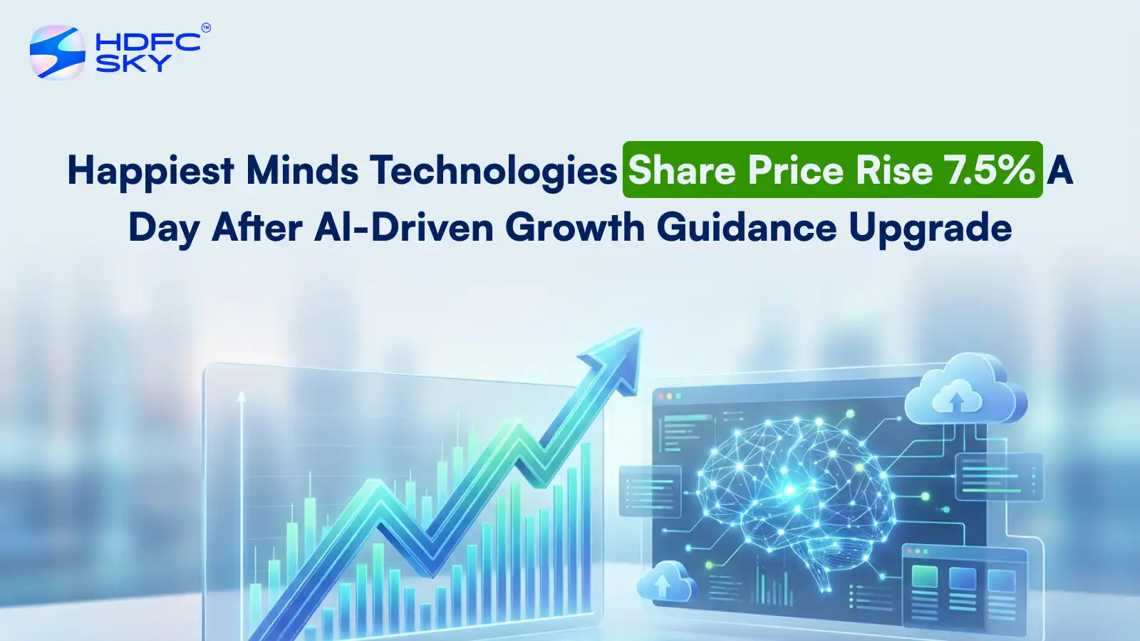 Happiest Minds Technologies Share Price Rise 7.5% A Day After AI-Driven Growth Guidance Upgrade