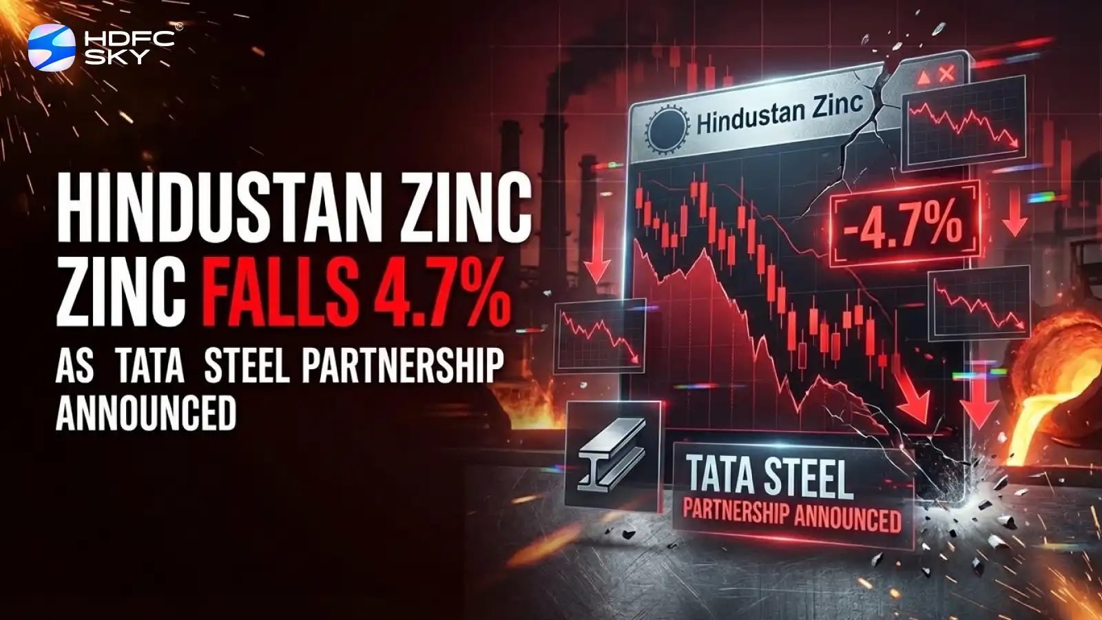 Hindustan Zinc Share Price Fall Over 4.7% As Tata Steel Partnership Announced