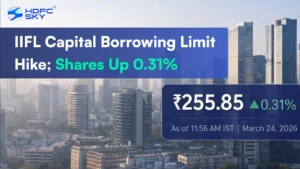IIFL Capital Borrowing Limit Hike; Shares Up 0.31%