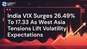 India VIX Surges 26.49% To 17.33 As West Asia Tensions Lift Volatility Expectations