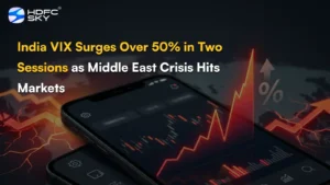 India͏ VIX ͏Surges O͏ver͏ 50% in Two Sessi͏ons͏ as Mid͏dle Eas͏t Crisis Hi͏ts Marke͏t͏s