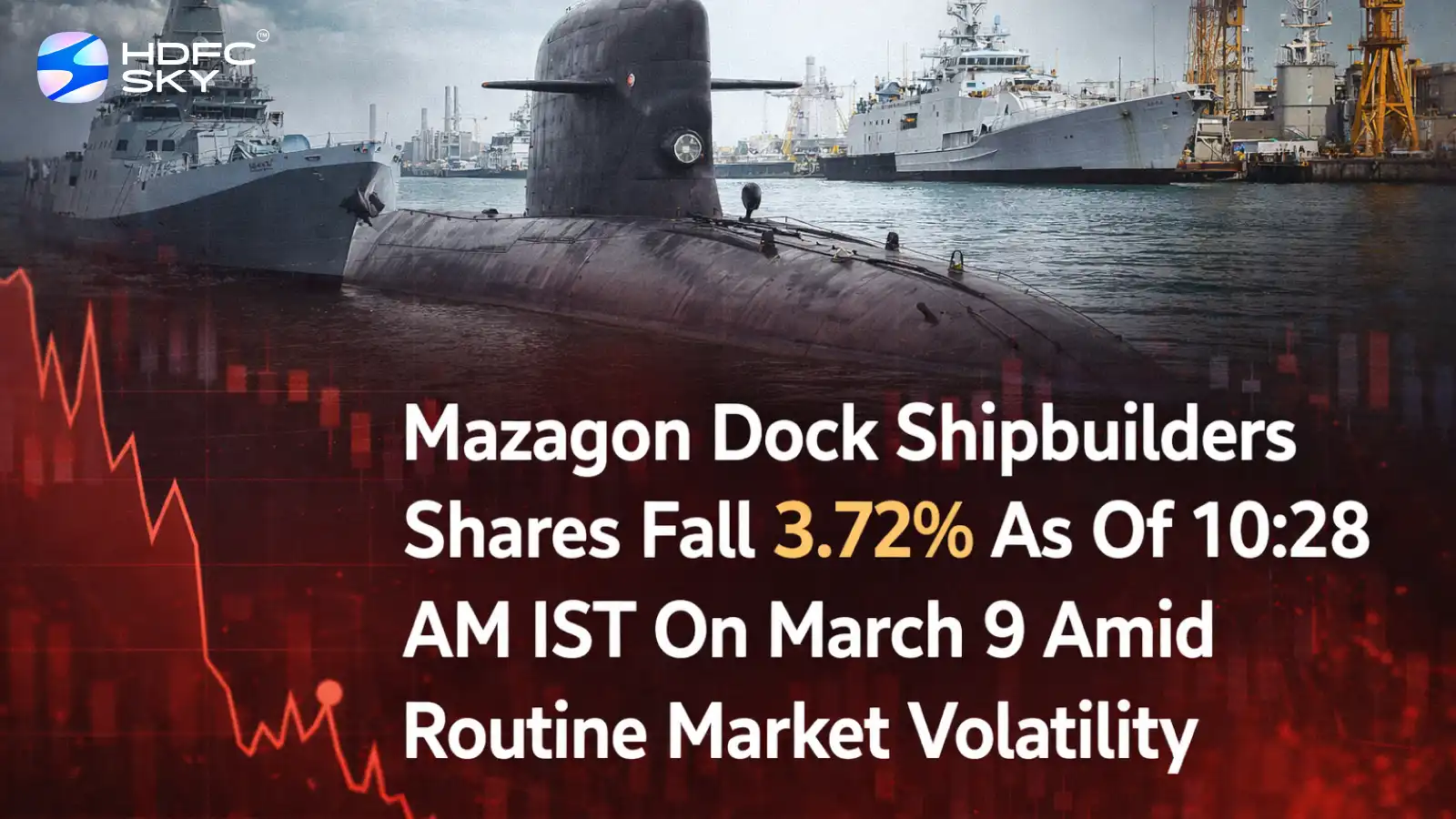 Mazagon Dock Shipbuilders Shares Fall 3.72% After 9% Gains in Last Five Days