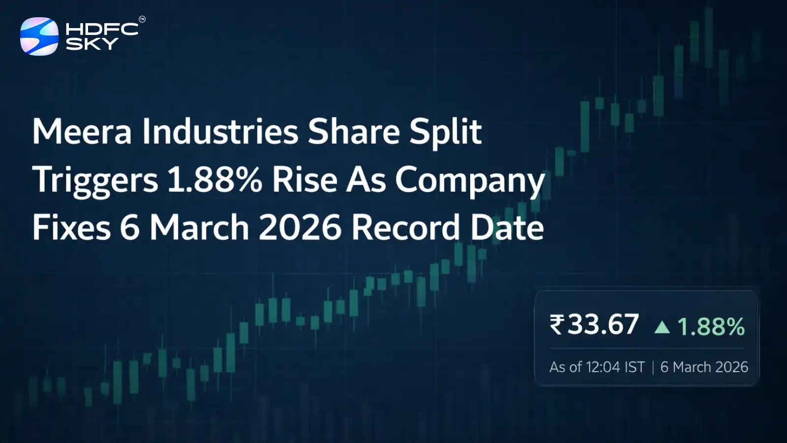 Meera Industries Share Split Triggers 1.88% Rise As Company Fixes March 6 As Record Date