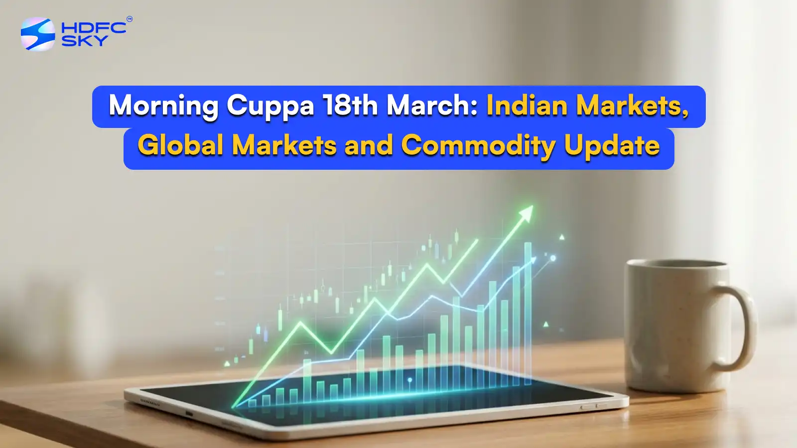 Morning Cuppa 18th March: Indian Markets, Global Markets and Commodity Update