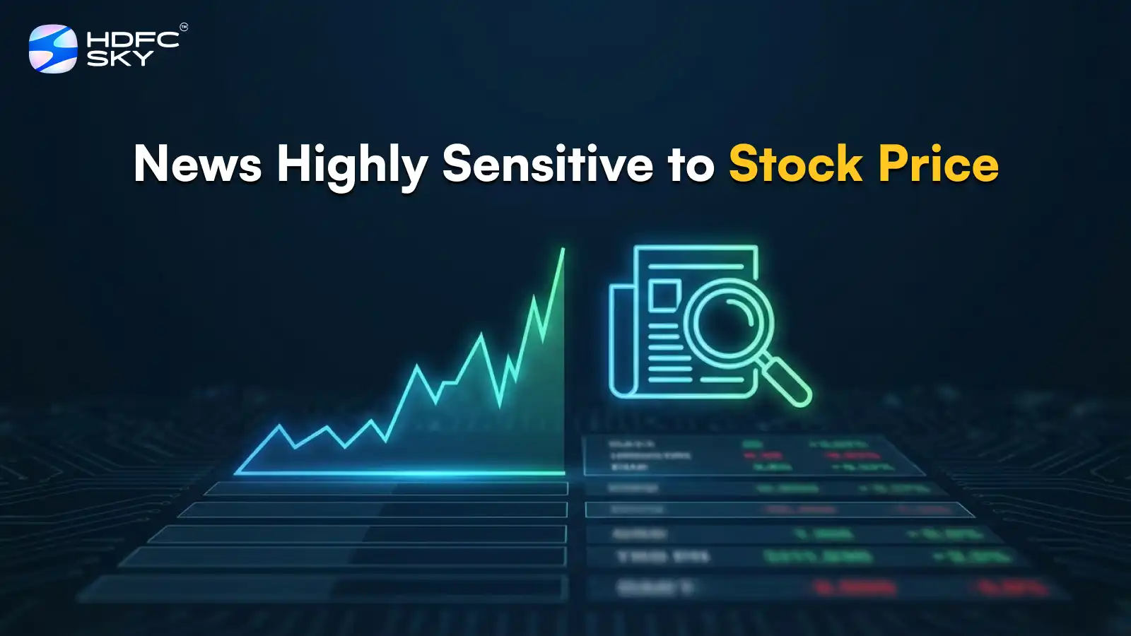 News Highly Sensitive to Stock Price: March 18
