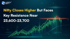 Nifty Closes Higher But Faces Key Resistance Near 23,600-23,700