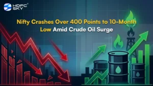 Nifty Crashes Over 400 Points to 10-Month Low Amid Crude Oil Surge