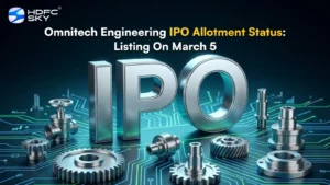 Omnitech Engineering IPO Allotment Status: Listing On March 5