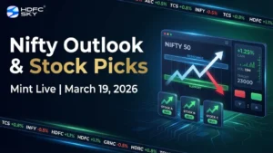Outlook of Nifty and Stock Picks for Mint Live: March, 19 2026