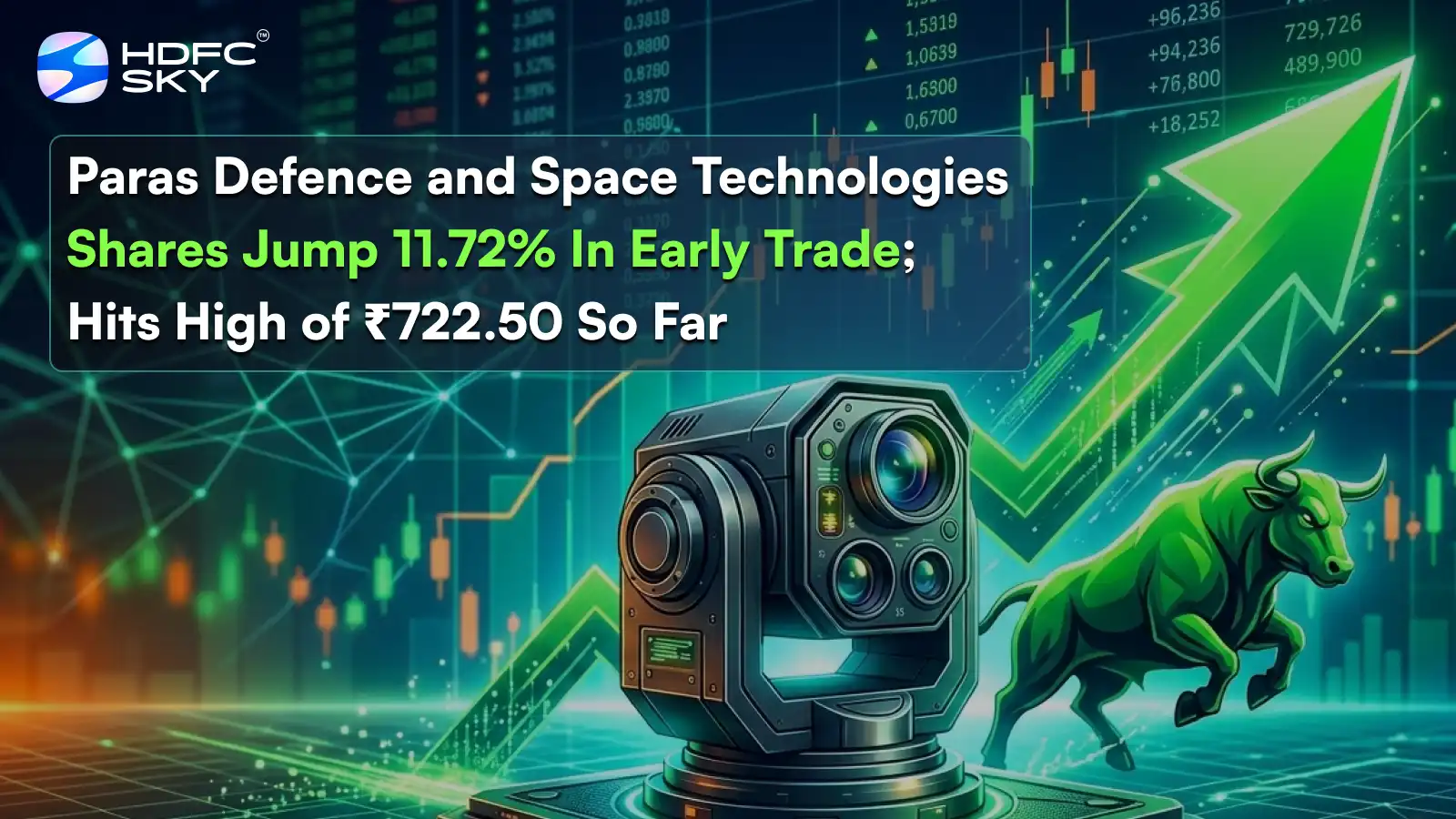 Paras Defence and Space Technologies Share Price Jump 11.72% In Early Trade; Hits High of ₹722.50 
