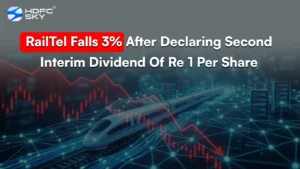 RailTel Falls 3% After Declaring Second Interim Dividend Of Re 1 Per Share