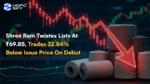 Shree Ram Twistex Lists At ₹69.85, Trades 32.84% Below Issue Price On Debut