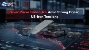 Sil͏ver Prices Slide 1.4% Amid ͏Strong Dollar, US-Iran Tensions 