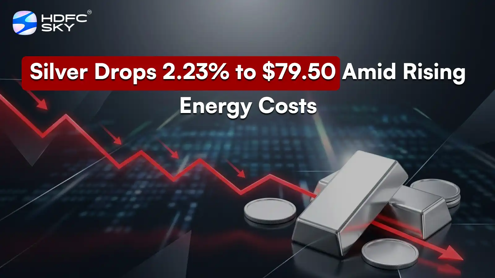 S͏ilver͏ Drops 2.23% to $79.͏50 Am͏id Risi͏ng E͏nergy Costs