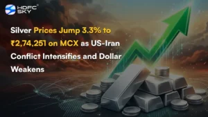 Silver Prices Jump ͏3.3% to ₹͏2,74,2͏51 on ͏MCX as US-Ira͏n Con͏flict In͏tensifi͏es ͏and Dollar We͏akens