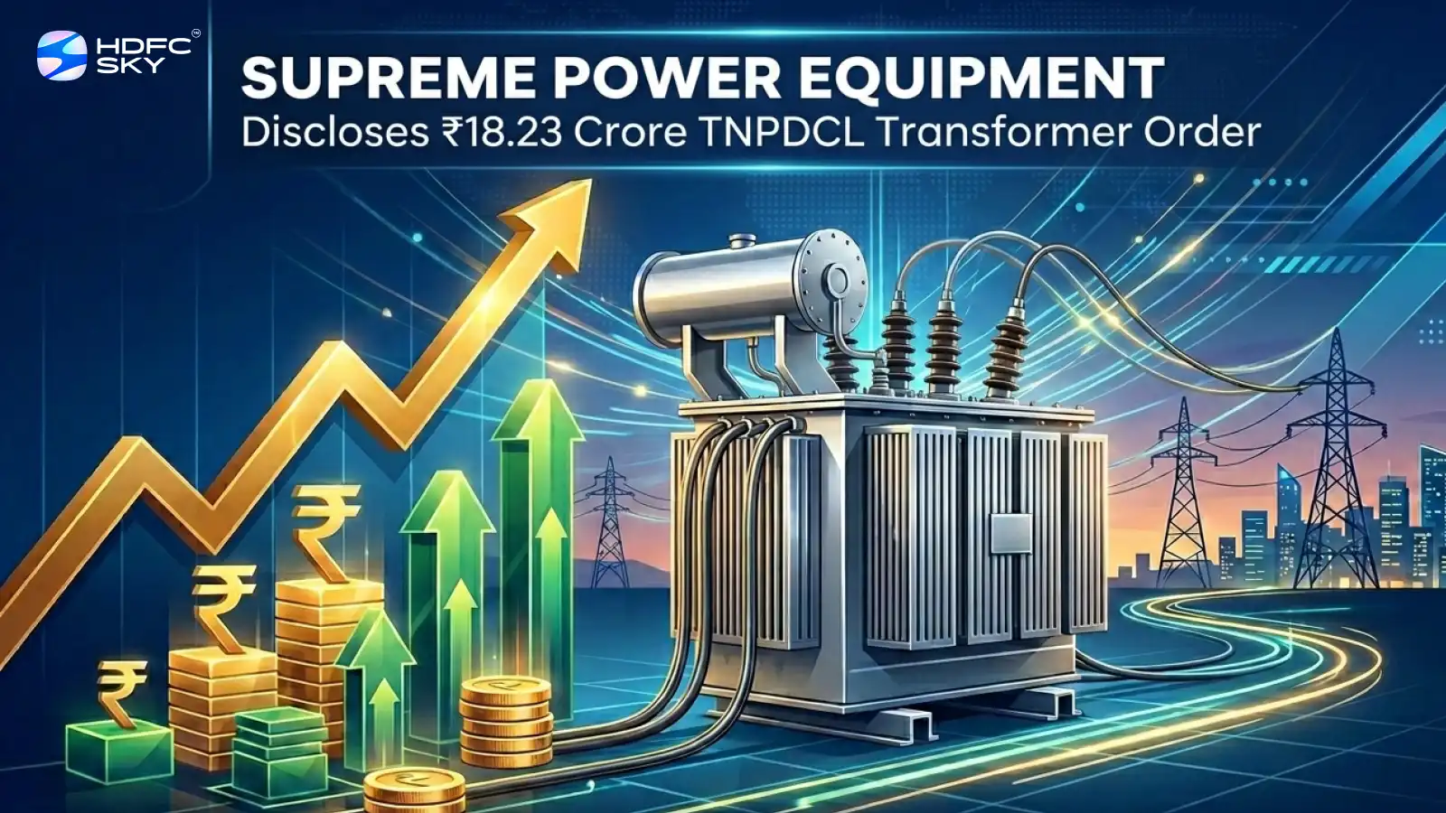 Supreme Power Equipment Gets ₹18.23 Crore TNPDCL Transformer Order