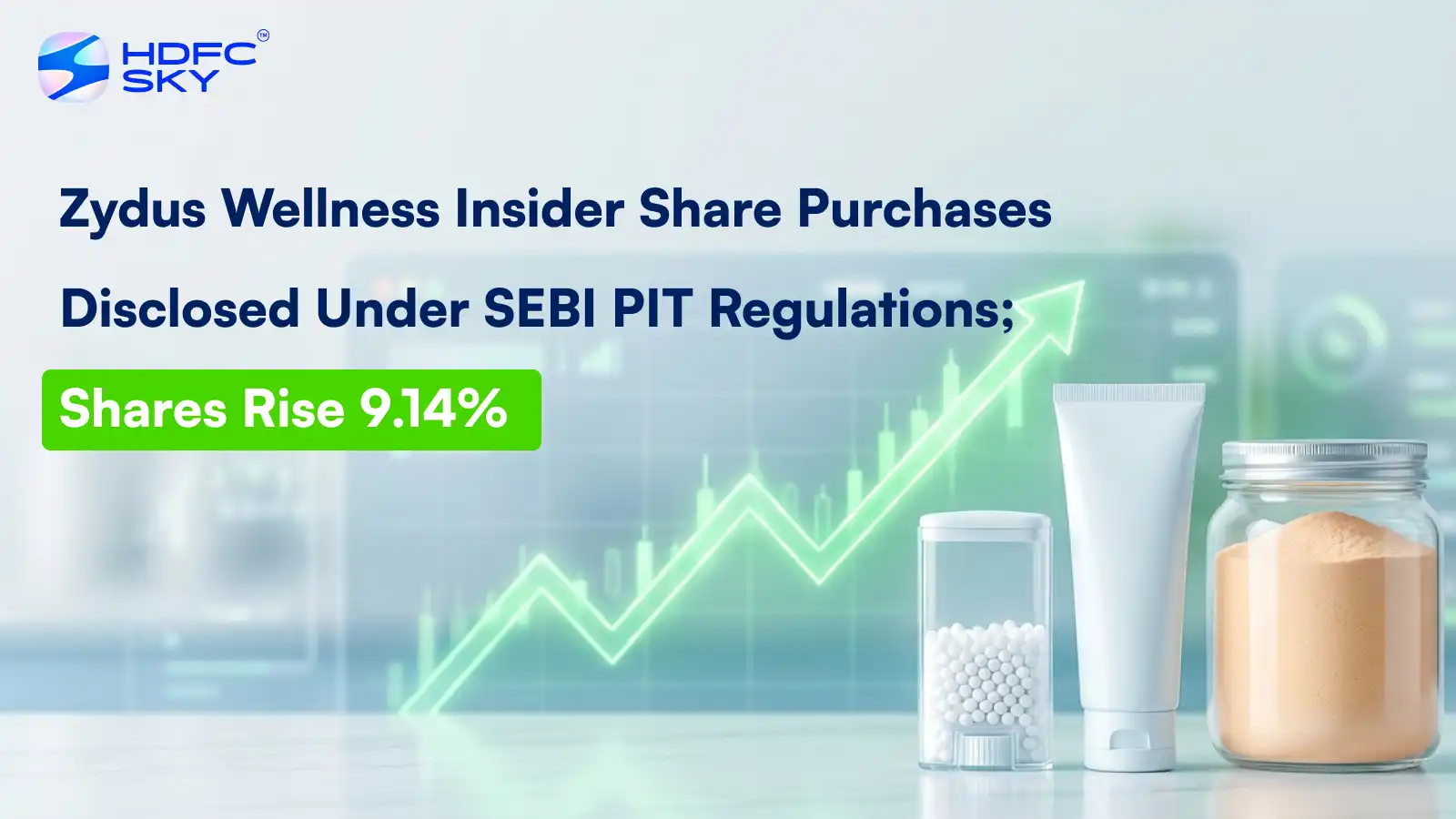 Zydus Wellness Insider Share Purchases Disclosed Under SEBI PIT Regulations; Shares Rise 9.14%