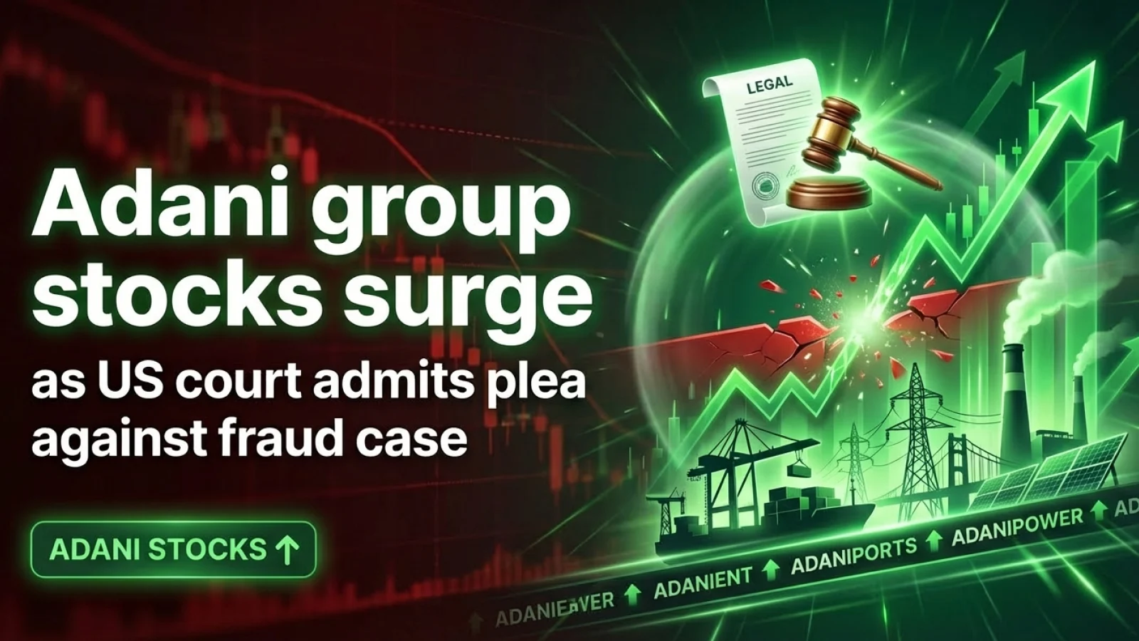 Adani Group Stocks Surge as Us Court Admits Plea Against Fraud Case