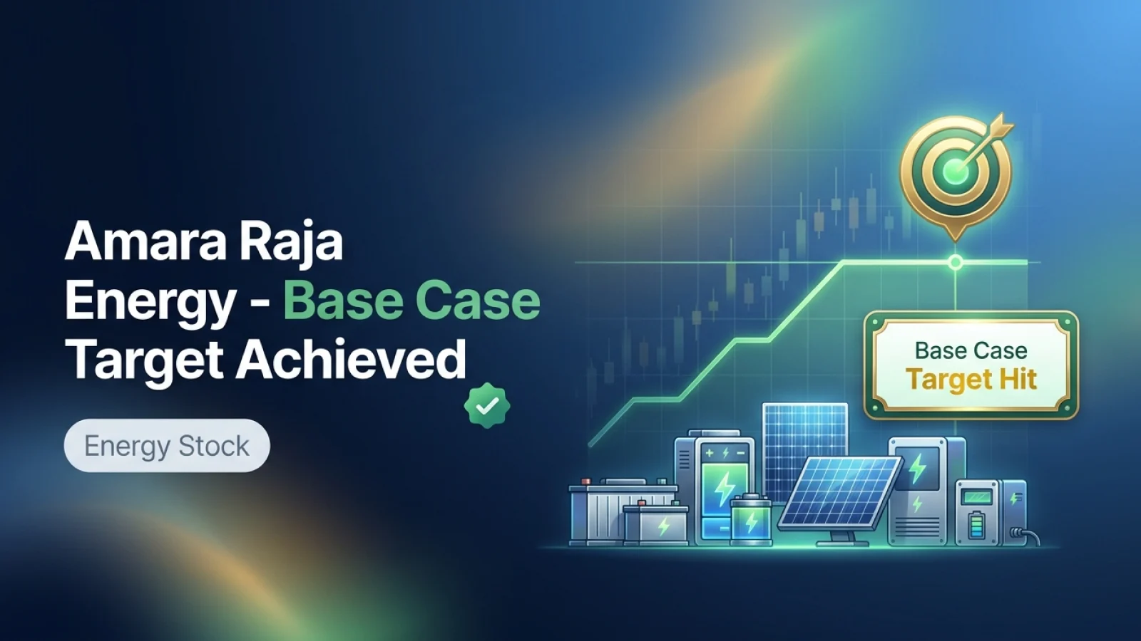 Amara Raja Energy - Base Case Target Achieved
