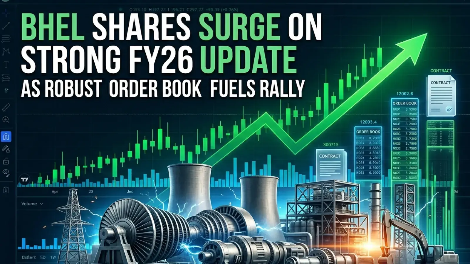 BHEL Shares Surge on Strong FY26 Update As Robust Order Book Fuels Rally