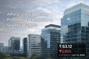 Athena Global Approves Preferential Warrant Issue; Shares Fall 2.89%