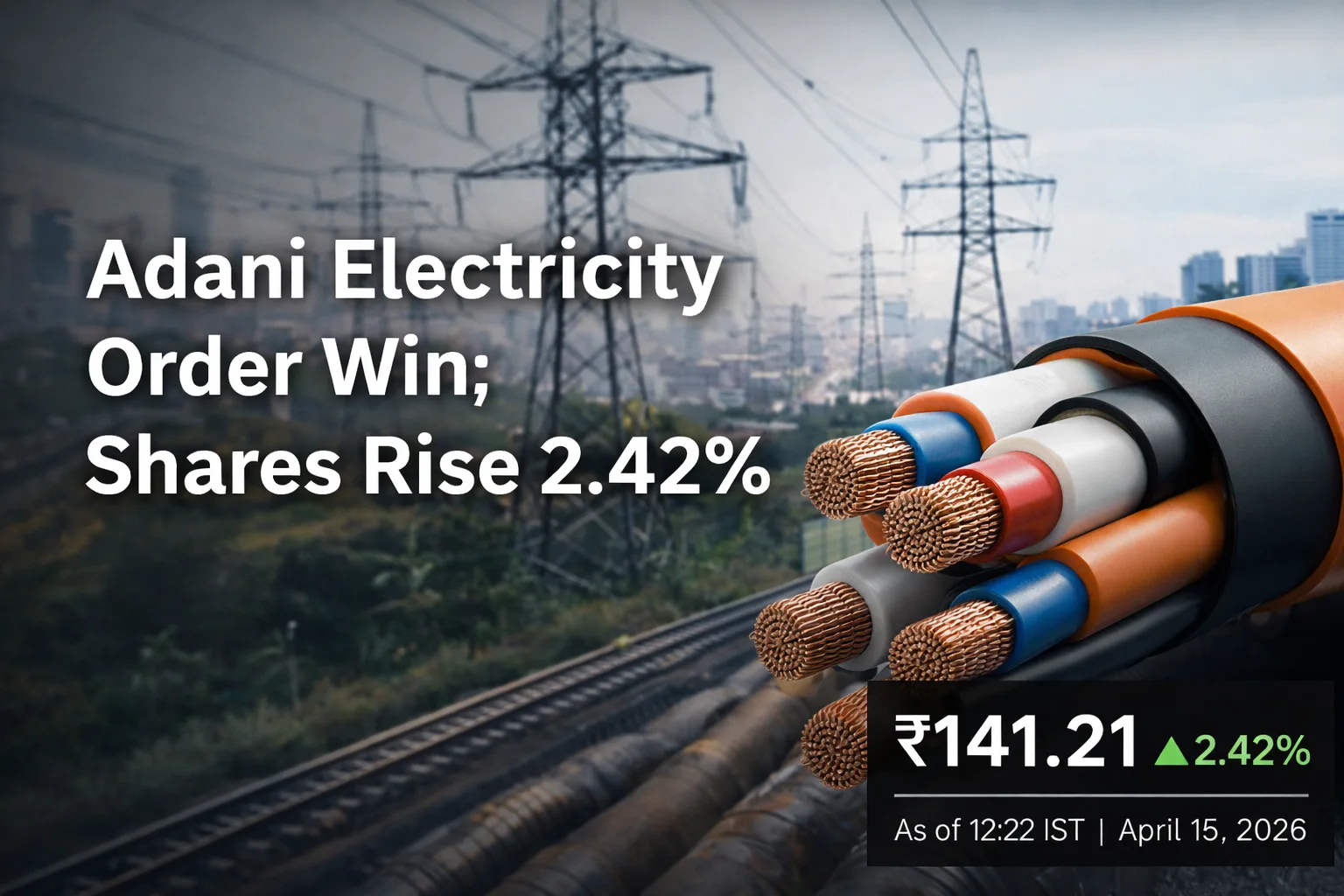 Diamond Power Bags ₹45.47 Crore Adani Electricity Order Win; Shares Rise 2.42%