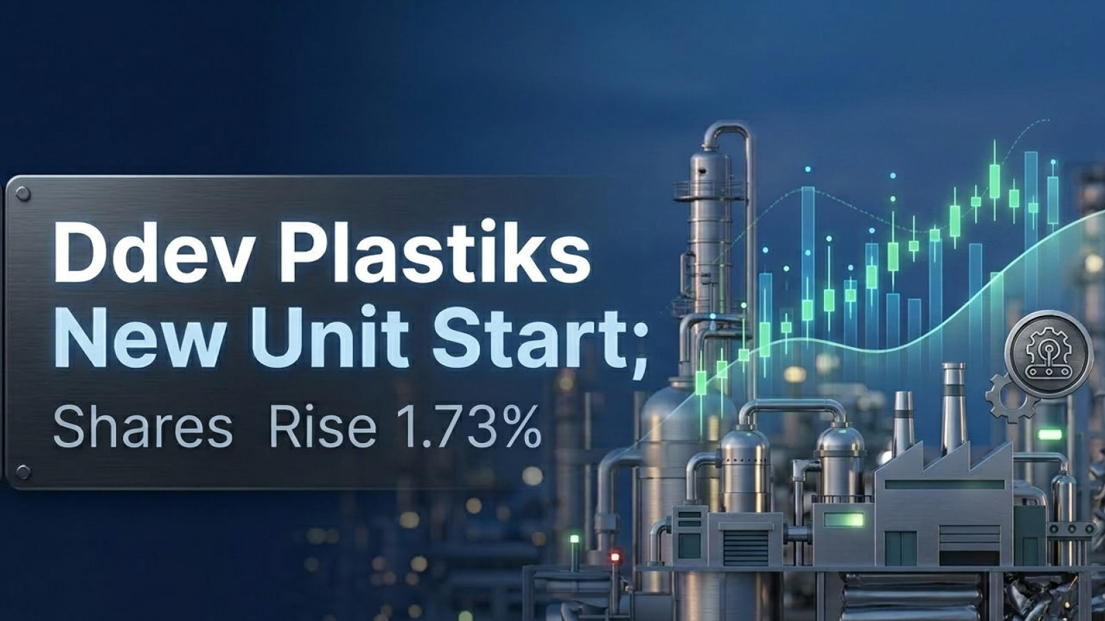 Ddev Plastiks New Unit Start; Shares Rise 1.73%