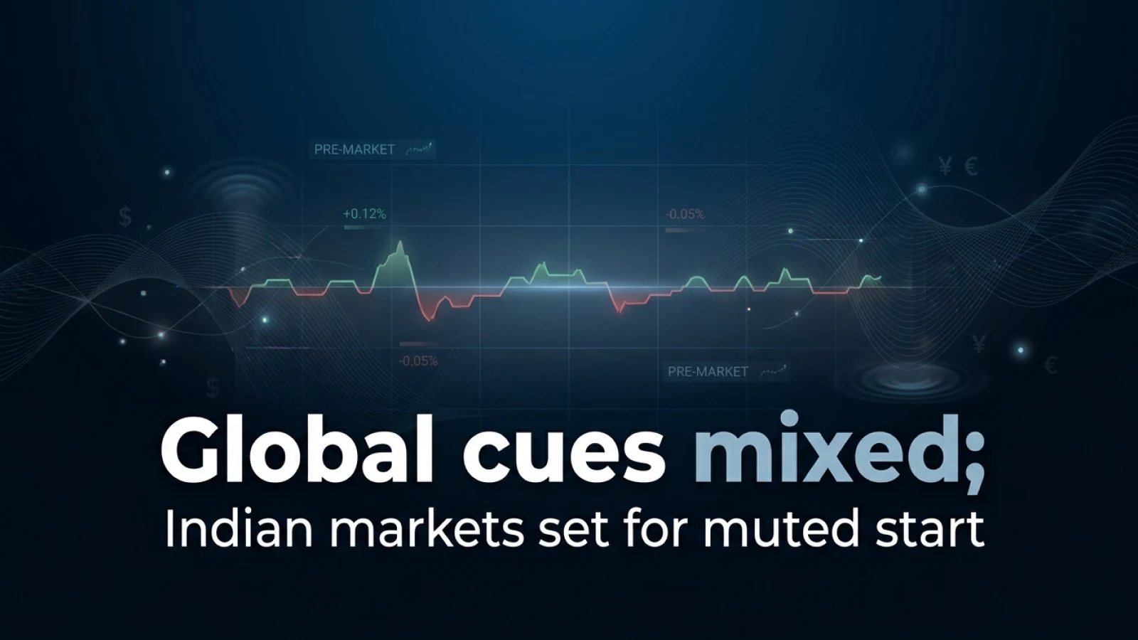 Global Cues Mixed; Indian Markets Set for Muted Start