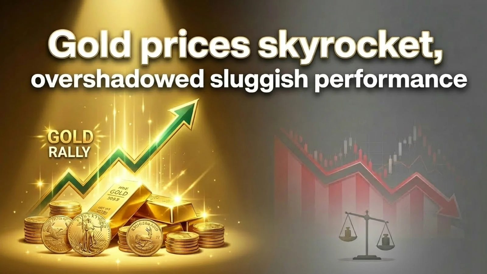 Gold Prices Skyrocket, Overshadowed Sluggish Performance