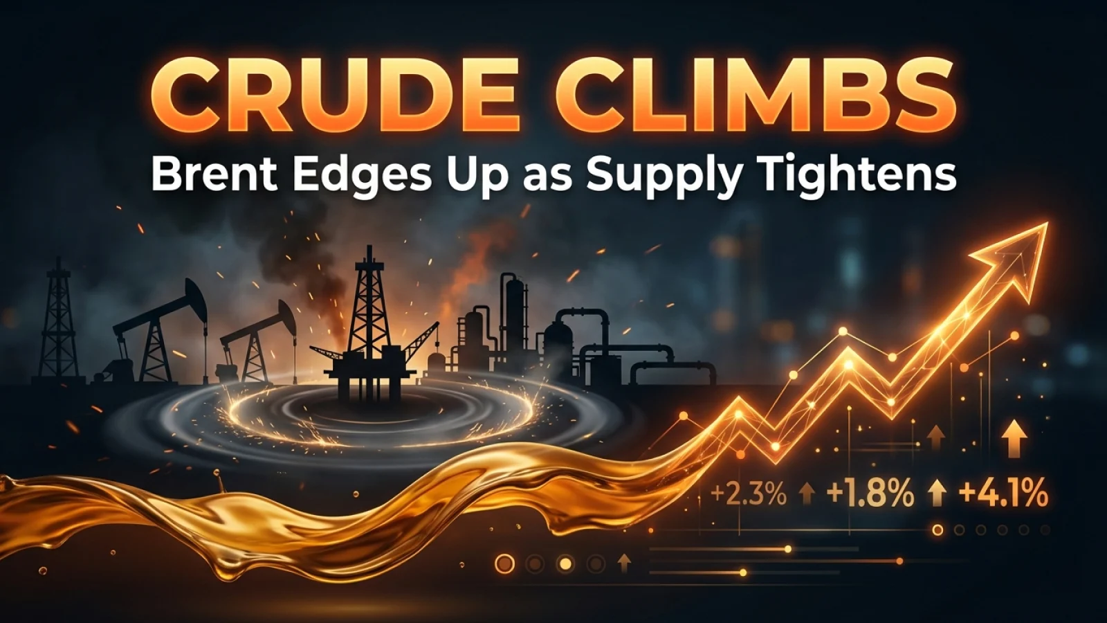 Oil Gains on Saudi Supply Hit, but Poised for Sharp Weekly Decline