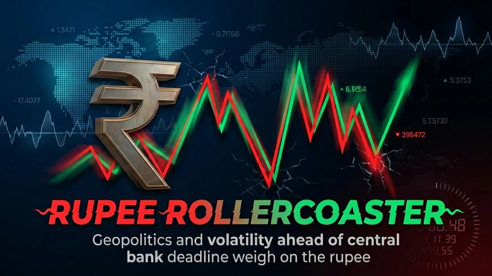 Rupee Reverses Early Gains As Central Bank Deadline Looms