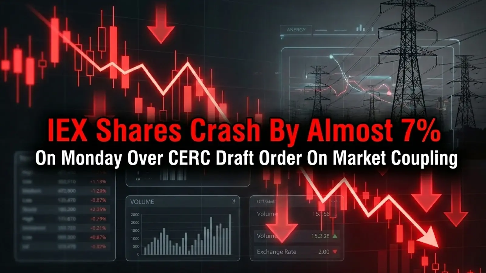 IEX Shares Crash By Almost 7% On Monday Over CERC Draft Order On Market Coupling 