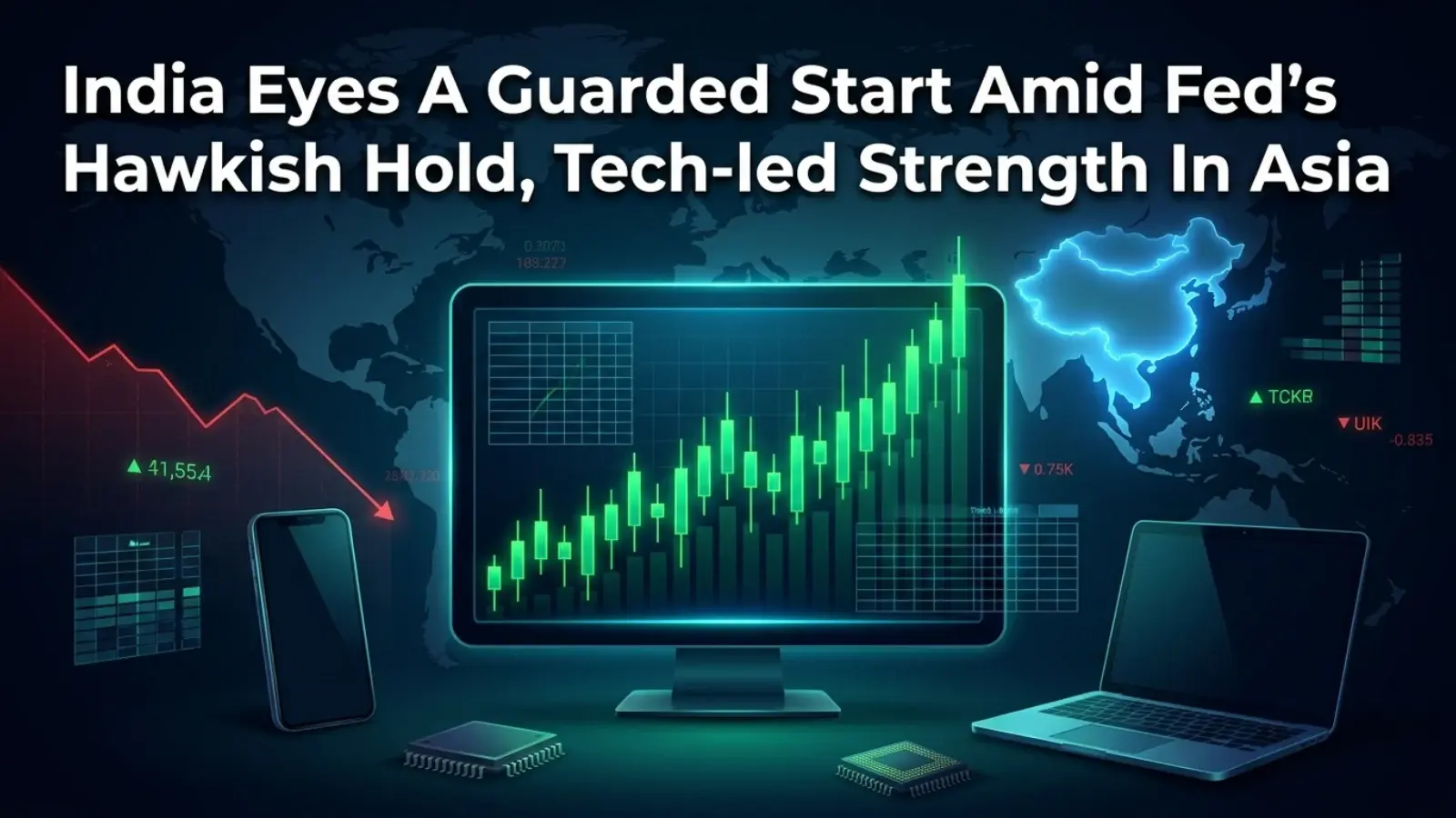 India Eyes A Guarded Start Amid Fed’s Hawkish Hold, Tech-led Strength In Asia