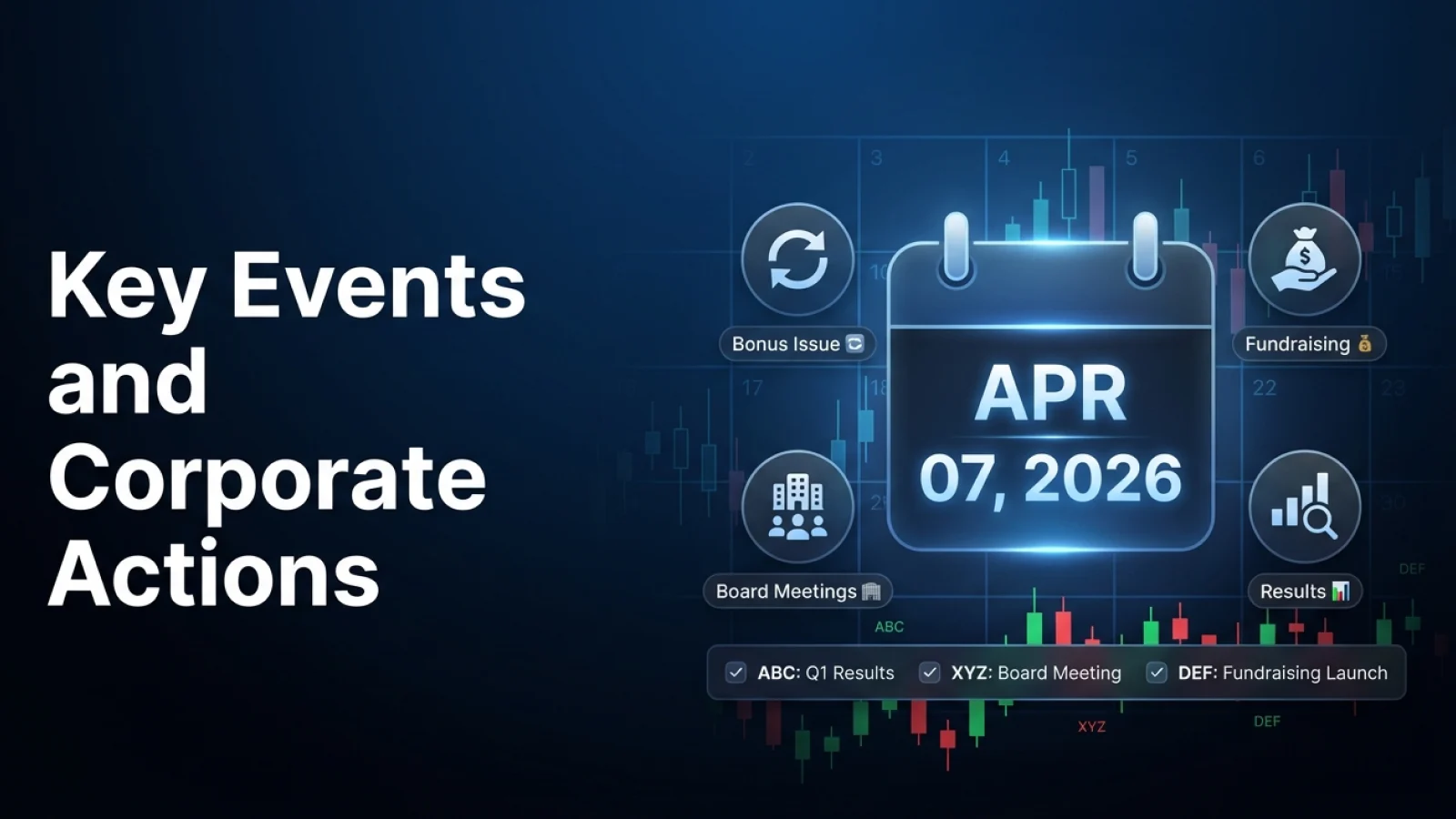 Key Events and Corporate Actions: April, 07 2026