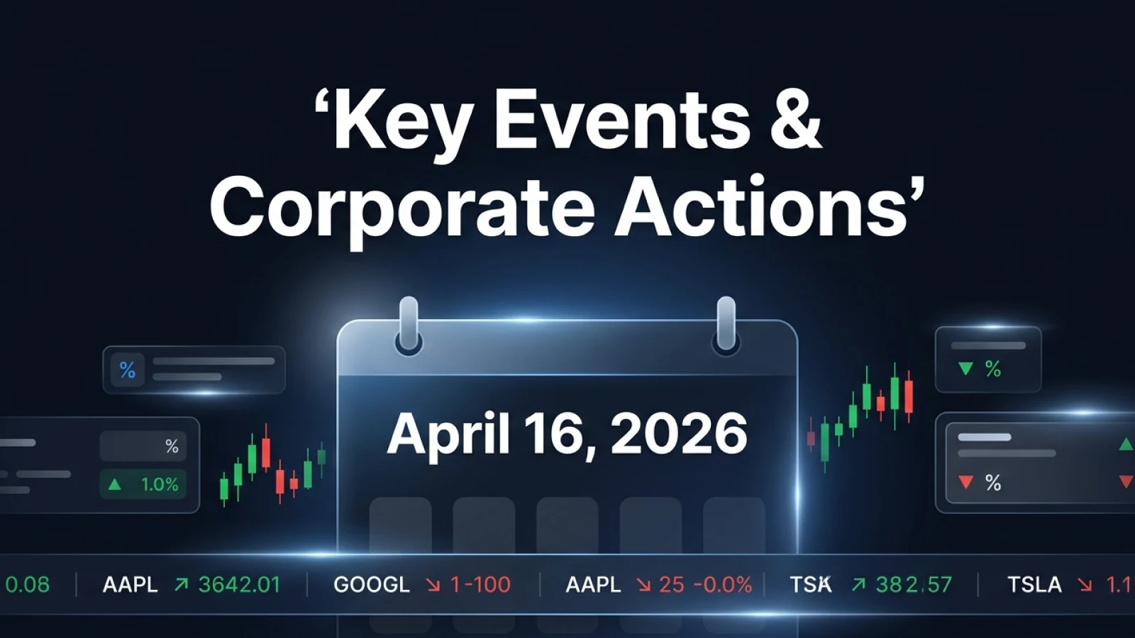 Key Events and Corporate Actions: April, 16 2026