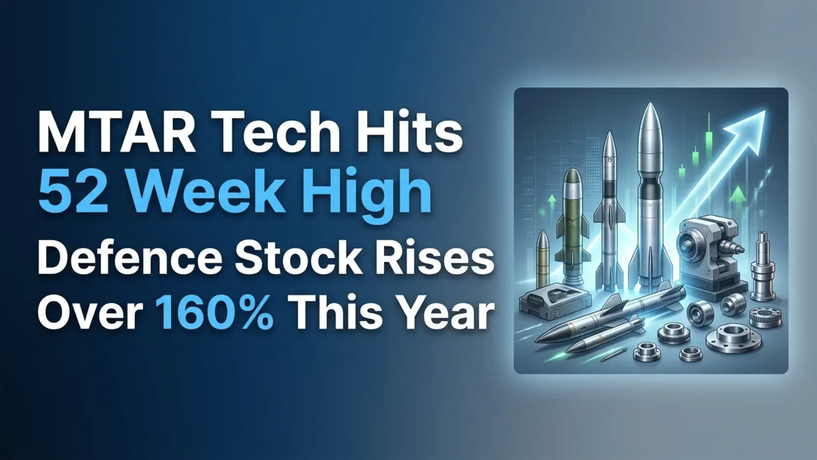 MTAR Tech Hits 52 Week High As Defence Stock Rises Over 160% This Year Driven By Sector Tailwinds