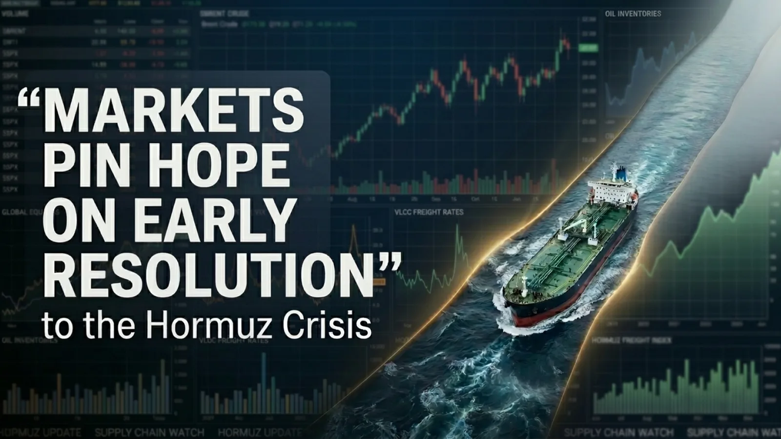 Markets Pin Hope on Early Resolution to the Hormuz Crisis