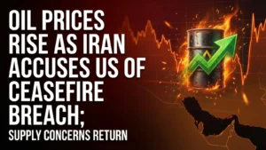 Oil prices Rise as Iran Accuses US of Ceasefire Breach; Supply Concerns Return