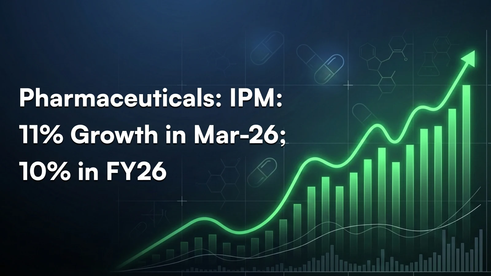 Pharmaceuticals: IPM: 11% Growth in Mar-26; 10% in FY26